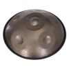 Dim Gray 18 Inch Hand Drum Handpan Steel Tongue Drum 6 Notes Material Percussion for Music Lovers
