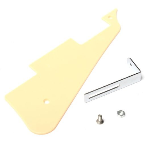 1 Ply LP Guitar Pickguard Scratch Plate with Chrome Bracket for Guitar Parts Accessories - Toys Ace