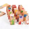 28 animal dominoes Elm dominoes (Beige) - Toys Ace