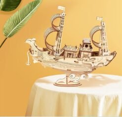 3D Three-dimensional Sailboat Assembly - Toys Ace