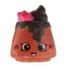 2Pcs Chocolate Pudding Squishy 6.5*3.5cm Slow Rising Soft Collection Gift Decor Toy - Toys Ace