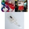 Light Gray 350ML Vampire Transparent Blood Bag PVC Reusable Blood Juice Energy Drink for Halloween Decorations
