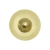 Tan 2Pcs Orff Small Musical Instrument Copper Finger Cymbals Drum Cymbal Percussion Instruments