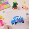 Dodger Blue 6000Pcs DIY Water Sticky Fuse Beads Plastic Toys Funny Kid Craft Decorations