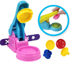 7-Piece Set of 3D Color Clay Clay Tool Plasticine Noodle Machine - Toys Ace