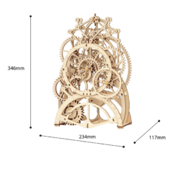 3D Three-Dimensional Puzzle Assembly Model Clock - Toys Ace