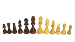 32 Wooden Chess Pieces