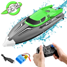2.4G Wireless Remote Control Boat Circulating Water Cooled High Speed Speedboat - Toys Ace