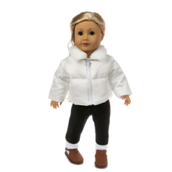 18 Inch American Girl Doll Clothes Doll Quilted Jacket Coat Doll Accessories