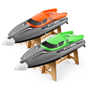 2.4G Wireless Remote Control Boat Circulating Water Cooled High Speed Speedboat - Toys Ace