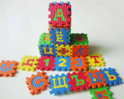 60PCS Baby Russian Alphabet Number Puzzle Mat - Toys Ace