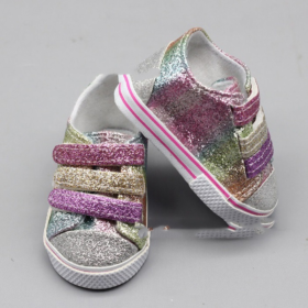 18-Inch Canvas Shoes with Dolls for Girls - Toys Ace