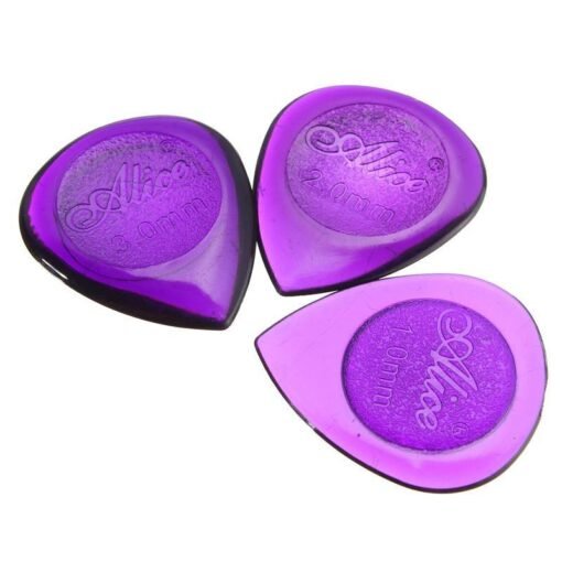 Medium Orchid 40pcs Acoustic Electric Guitar Picks with Box
