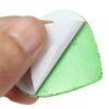 Pale Green 30Pcs Assorted Glitter Shapes Hearts Stars Round Flowers Foam Stickers DIY Craft