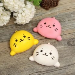 6cm Squishy Simulation Otter Lutra Lutra Slow Rising Squishy Fun Toys Decoration - Toys Ace