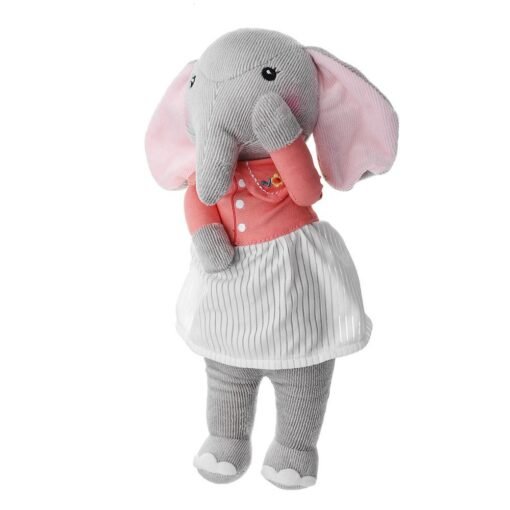 12.5 Inch Metoo Elephant Doll Plush Sweet Lovely Kawaii Stuffed Baby Toy For Girls Birthday (A) - Toys Ace