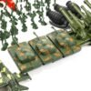 Dim Gray 300Pcs Soldier Military Plane T ank Model Movable Joints Toys Boys Kids Gift