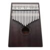 Dark Slate Gray 17 Keys Wooden Kalimba African Mahogany Thumb Pocket Piano Finger Percussion Music Instrument