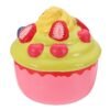 2PCS LeiLei Squishy Ice Cream Strawberry Fruit Cup Cake Slow Rising Original Packaging Gift - Toys Ace