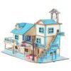 3D Woodcraft Assembly Doll House Kit Decoration Toy Model for Kids Gift - Toys Ace