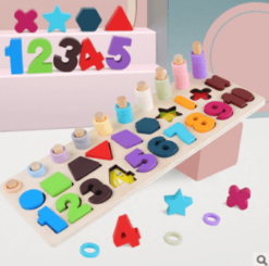 3-in-1 teaching logarithmic board - Toys Ace