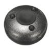 Dark Slate Gray 6 Inch 8 Notes G Tune Steel Tongue Drum Handpan Instrument with Drum Mallets and Bag