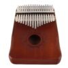 Saddle Brown 17 Key Thumb Piano Kalimba, Finger Piano Gifts for Kids and Adults Beginners