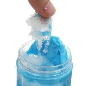 Steel Blue 100ML Fluffy Plasticine Clay Snowflake Mud DIY Gift Toy Stress Reliever