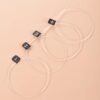 Tan 4PCS LINGTING TX-1 Ukulele Transparent Carbon Strings for Ukulele Accessories
