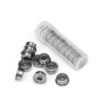 Gray 10 X Metal Cup Micro Ball Bearings For Robot Kit Servo Connect Bracket Φ3*Φ8*4