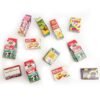 Sandy Brown 120PCS Simulation Food Children Play House Toys Early Education Props Fruit Food Tableware Set