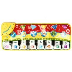 Firebrick 5 Modes Musical Kid Piano Toddler Play Mat Baby Animal Educational Toys