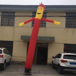 Brown 3m/6m Inflatable Advertising Tube Man Air Sky Dancing Puppet Flag Wacky Wavy Wind Man Decorations
