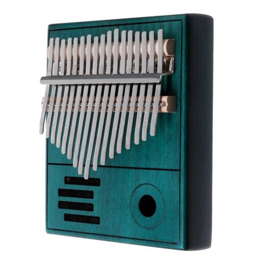 Dark Slate Gray 17 Key Kalimba Thum Finger Piano Beginner Practical Wood Musical Instrument Gift