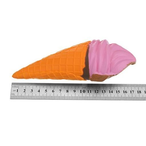 Chocolate 18cm Squishy Ice Cream Slow Rising Toy with Sweet Scent With Original Package
