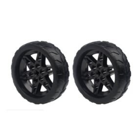 1 Pair Lobot 68mm Silicone Robot Car Wheels Compabible With TT Moter For DIY RC Robot Car - Toys Ace