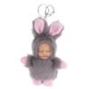 10CM Cute Rabbit Ball Pendant Plush Doll Key Ring Bag/Car Pendant Accessories Toy - Toys Ace