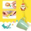 Gold 6000Pcs DIY Water Sticky Fuse Beads Plastic Toys Funny Kid Craft Decorations