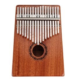 Sienna 17 Keys Kalimbas High-Quality Thumb Piano Wood Mahogany Body Musical Instrument With Learning Book Tune Hammer For Beginner