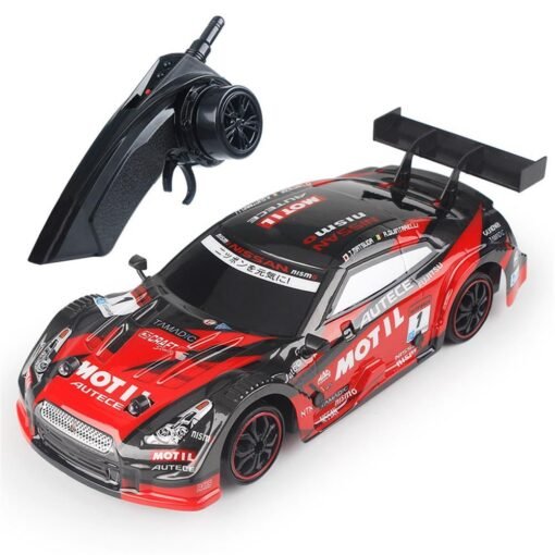 Dark Slate Gray 1/16 2.4G 4WD 28cm Drift Rc Car 28km/h With Front LED Light RTR Toy