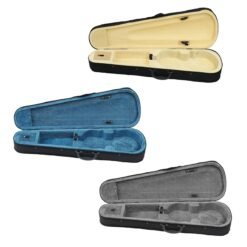 Steel Blue 4/4 Violin Storage Case Waterproof Handheld Musical Instrument Backpack Box