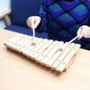 Midnight Blue 13 Tone Wooden Xylophone Musical Piano Instrument for Children Kid