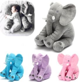 15.7" Stuffed Animal Soft Cushion Baby Sleeping Soft Pillow Elephant Plush Cute Toy for Toddler Infant Kids Gift - Toys Ace
