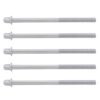 Gray 6 Pcs Metal Drum Tension Rods Drum Bolts Musical Percussion Instrument Parts