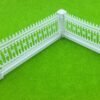 Forest Green 1:87 HO Scale Detechable Fences For Sand Table Model Building Train Railway