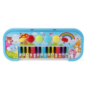 Sky Blue 24 Key Electronic Keyboard Toddler Preschool Music Learning Educational Kids Toy