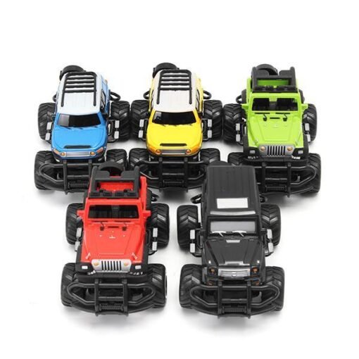 Light Goldenrod 1:43 Four Channel RC Car Mini Off-road Vehicle 6146 Remote RC Car