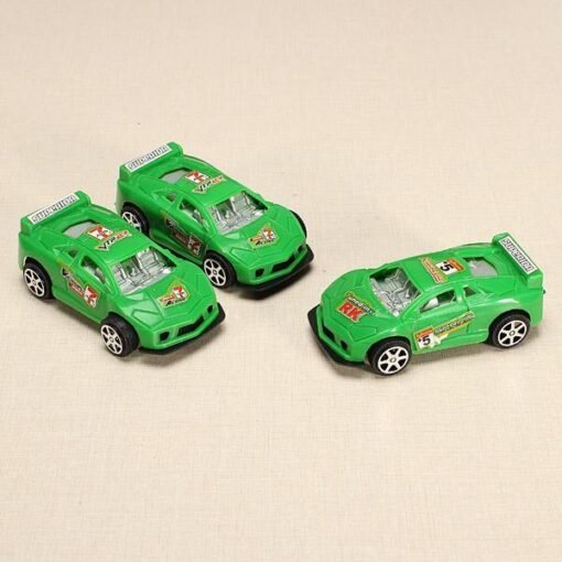 Medium Sea Green 12xHZ Pull Back Racing Car Toys with Light Color Random