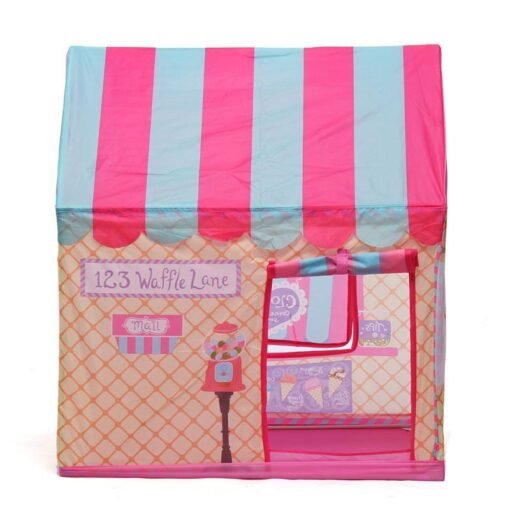 Hot Pink 30 Inches Kids Tent Children Game Room Boys Girls Castle Cubby Play House Cottage Toys