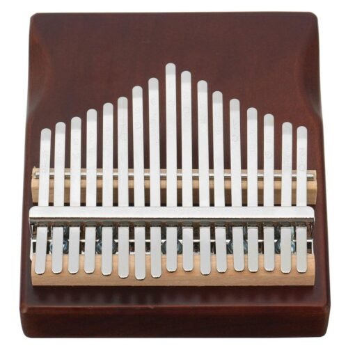 Beige 17 Key Kalimba Spruce Wood Thumb Piano Finger Musical Beginner Instrument Gift